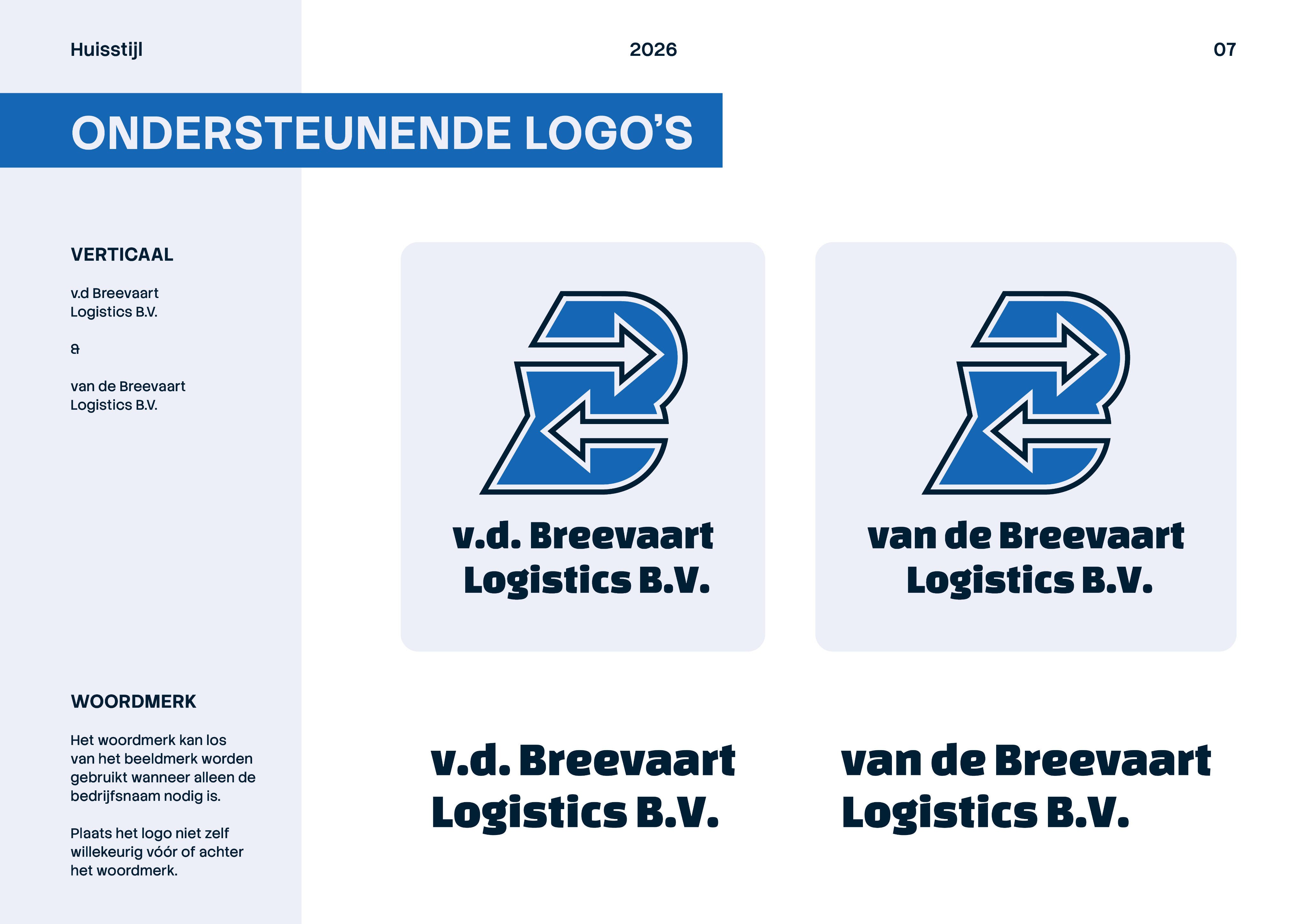 Huisstijlhandboek, pagina 8