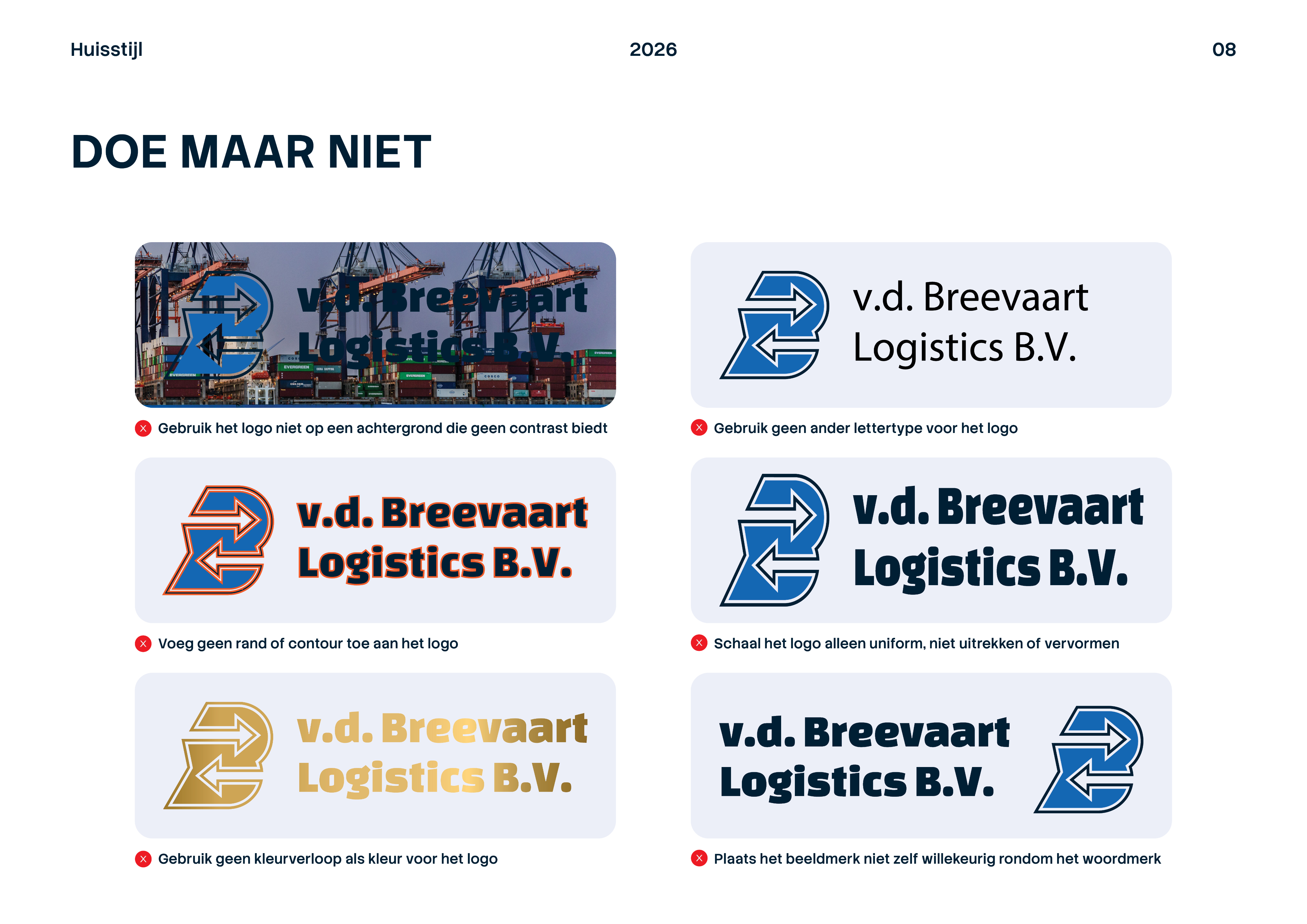 Huisstijlhandboek, pagina 9