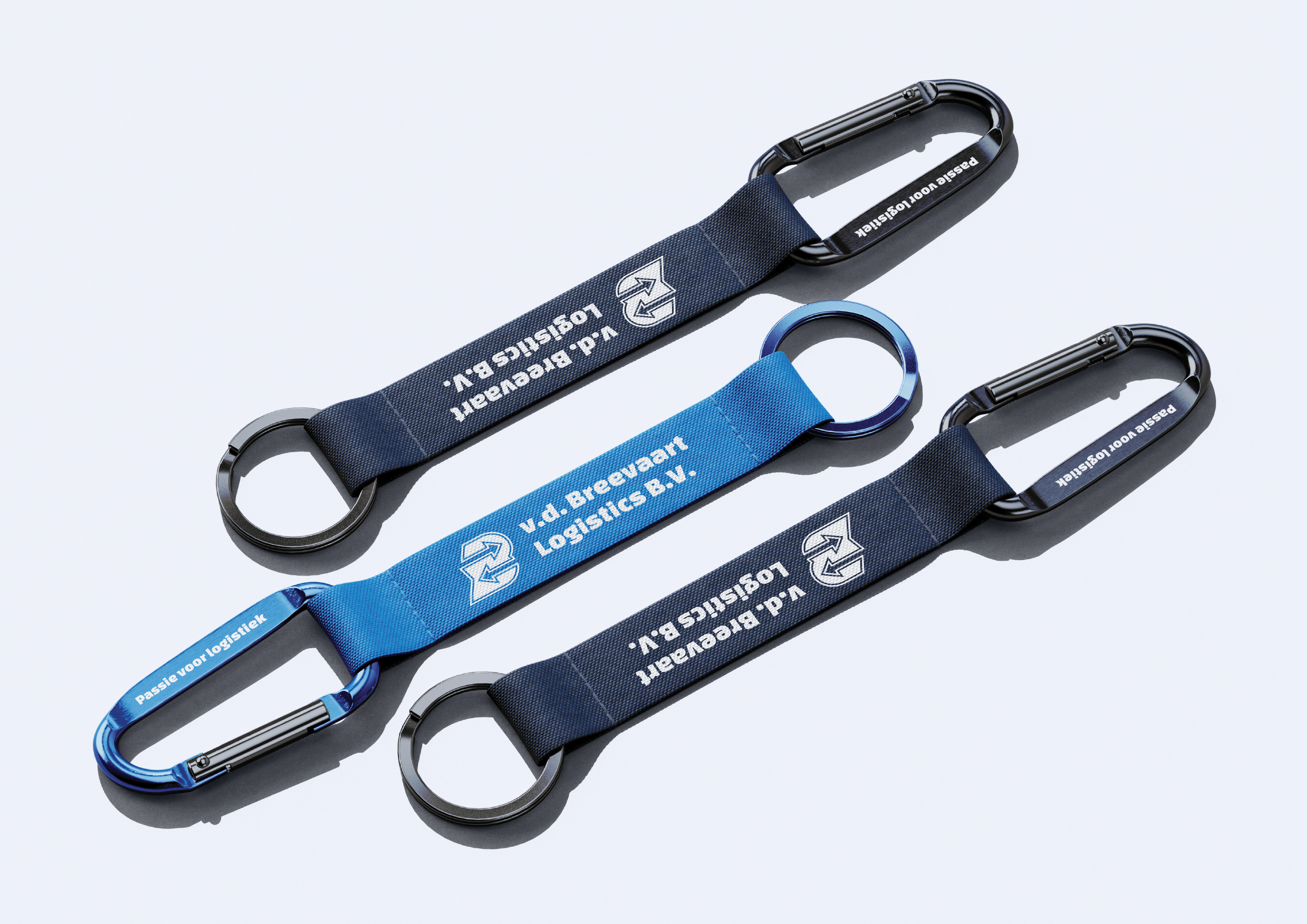 Sleutelhangers in de huisstijl